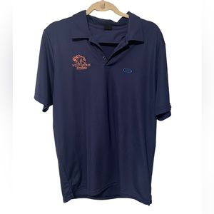 Men’s Blue Oakley Golf Polo